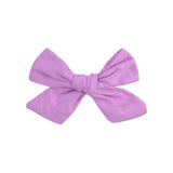 Flower Cotton Hair Bows With Clip For Baby Girls Plaid Boutique Hair Clips Hairgrip Barrettes Headwear Hair