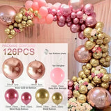 Silver Macaron Birthday Balloon Garland Arch Kit Party Foil Metal Balon Weding Baby Shower Birthday Party Decor Kids