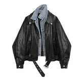 Motorcycle Leather Jacket-Outfit