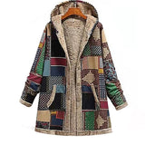 Commute Cotton Double-sided Loose Winter Red