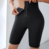 Waisted Breasted Body Pants Plus Size Yoga Pants High Waisted And Hip Shorts Hollow Three-Point