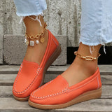 Zingj Doudou Shoes For Women In Summer 2023 Round Head Flat-Bottomed Simple Casual Mother