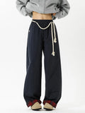 Zingj Velvet And Thick Cotton Pants Female Autumn Winter New Wear Loose Casual Show Thin Wide Leg Shake Wool Casual