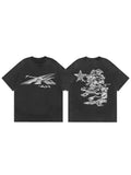 New Chao Brand Men's And Women's T-Shirts Cotton Casual Loose Fitting Summer Short-Sleeved Graphic T-Shirts Short-Sleeved