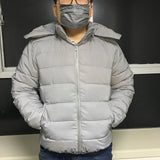 Winter New Large Size Reflective Cotton Clothes For Men And Women Night Bread Coat Fashion Padded Clothes-Outfit