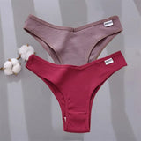Brazilian Cotton Women's Panties Female Underpants Low Waist Underwear Women Comfortable Lady Pantys Lingerie