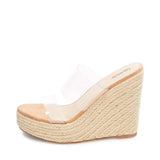 Transparent PVC Slope Heel Fashion Large Size Sandals Chengdu Fashion Women's