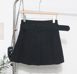 S-2XL Wicked Skirt Autumn And Winter New High-Waisted 100-Fold Skirt Anti-Light A Word Umbrella Skirt