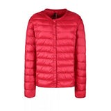 New winter Women Ultra Light White Duck Down Jacket Short Coat Slim Casual Down Coats Female Plus Size S-3xl Warm