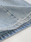 Seam Detail Washed Boyfriend Jeans- Outfit