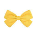 Piece 3.6inches Cute Solid Bowknots Hair Clips For Baby Girls Safty Boutique Hairpins Barrettes Headwear Kids Hair