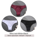 Cotton Underwear Women M-2XL Comfortable Panties Ladies Plus Size Underpants Solid Color Briefs Female