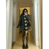 Casual Elegant Women Coat Korean Style Woolen Autumn and Winter Girl Suit Blazer Slim Look Office Lady Jacket