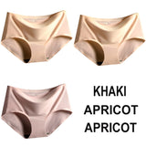Seamless Panties Women Panties Sexy Female Underpants Briefs Invisible Pantys Solid Color Soft Intimate Lingerie