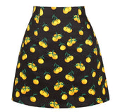 Harajuku A Line Skirt Beach Women Summer Runway Floral Printed Western Girl Y2K Punk Ladies 50s Party Mini