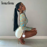 Women Long Sleeve Striped Autumn Winter O Neck Skinny Streetwear Backelss Bodysuit Romper Playsuit 2021 Fall