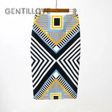 Waist Floral Print Skirts Vintage Elegant Office Lady Bodycon Skirt 2019 Women Summer Pencil Skirt Korean