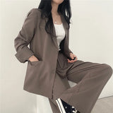 Zingj Suit Jacket Female 2024 New Spring And Autumn Korean Version Chic Small Suit Suit Jacket Design Sense