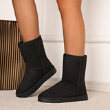 Boots Women 2025 New Winter Women's Shoes Plus Thick Warm Cotton Shoes Women Autumn And Winter Cotton