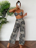 2025 New Swimsuit Sexy Bikini Trousers Three-Piece Split Lady Swimsuit
