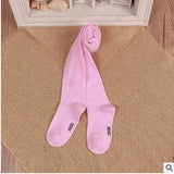 0-6Yrs Children Spring/Autumn Tights Cotton Baby Girl Pantyhose Kid Infant Knitted Collant Tights Soft Infant