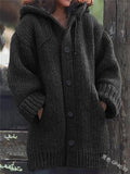 Women's Ebay Long Sweater New Cardigan Hooded Jacket