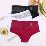 Perspective High Waist Women's Panties Seamless Underwear Women See-Through Underpants Girls Intimates Lingerie