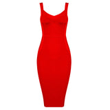 Sexy Low-Chest Bag Hips Waistless Sleeve-Free Hot Party Dress Stylish Hot Party
