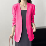 New Small Suit Jacket Spring And Autumn Early Autumn Suit With Fashion Simple Early Spring Leisure Top