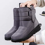 Women Boots Mid-Calf Winter Shoes For Women Snow Boots Casual Watarproof Platform Heels Botas Mujer 2022 New Winter Boots