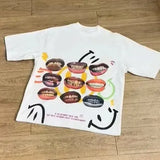 Men's T-Shirts Y2k Musical Instrument Printed T-Shirts Men's Summer Harajuku Street Clothes Classic Cotton Casual Short-Sleeved