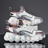 Men Sneakers Fashion Thick Bottom Running Shoes for Men Breathable Sports Shoes Comfortable Walking Shoes High Quality