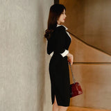 Spring Dresse Casual Office Lady Elegant Business Bodycon Wear to Work Dress Vestidos