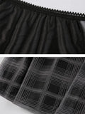 Y2K Checkered Swing Mini