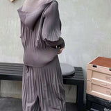 Folded Women's Spring And Autumn Hoodie Hoodie Hulled Trousers Set Fashion Casual Sports