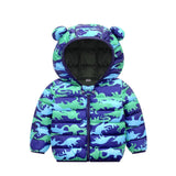 Baby Girls Jacket Kids Boys Light Coats With Ear Hoodie Spring Autumn Girl Clothes Infant Children's Clothing For Boys