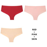 3Pcs/Lot Seamless Panty Set Underwear Female Comfort Intimates Fashion Low-Rise Briefs Panties Women Sexy