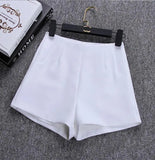 New Summer hot Fashion New Women Shorts Skirts High Waist Casual Suit Shorts Black White Women Short Pants Ladies