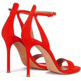 Lady's Fashionable And Elegant Large-Size Open-Toed High-Heeled