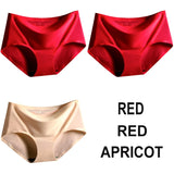 Seamless Panties Women Panties Sexy Female Underpants Briefs Invisible Pantys Solid Color Soft Intimate Lingerie