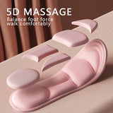 Breathable Cushion Comfortable Sport Running Insoles For Feet Orthopedic Insoles Massage Memory Foam Insoles For Shoes