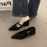 Net Red Explosion With Skirts With Pure Color Daily Lazy Shoes Small Aroma Wind And Fresh Elegant Single Shoes