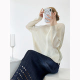 Houses Folded Round Collar Outside With Sunscreen Women's Net Eye Splicing Short Zipper Sun Protection Jacket Fashion