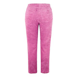 Solid Color Loose Double-sided Plush Trousers