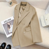 Blazer Women's 2025 New Spring And Autumn Explosion Small High-Level Feeling British Style