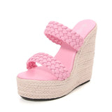 Zingj Fashion Nightclub Heet Slippers Textile 15CM