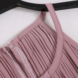 New Chiffon Tank Top Tees Women Loose Strapless Sexy Solid Elegant