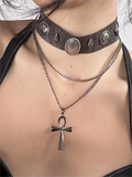 Gothic Cross Choker