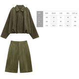 Velvet Loose Spring Girl Casual Blouse Zipper Fashion Bomber Jacket 2025 Bat Sleeve