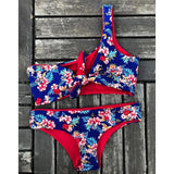 Sexy High Neck Bikini Swimwear Women Swimsuit Push Up Bathing Suits Beach Wear Brazilian Bikini Set Maillot De Bain
